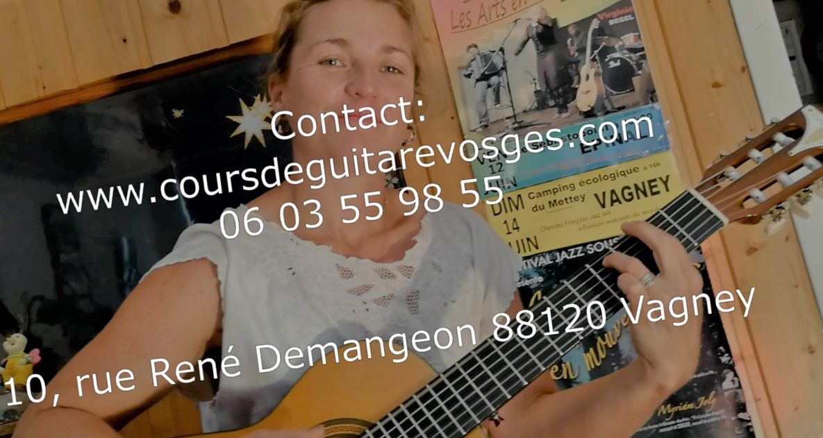 Cours  de  guitare  Vosges